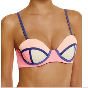 Maaji color block swim top